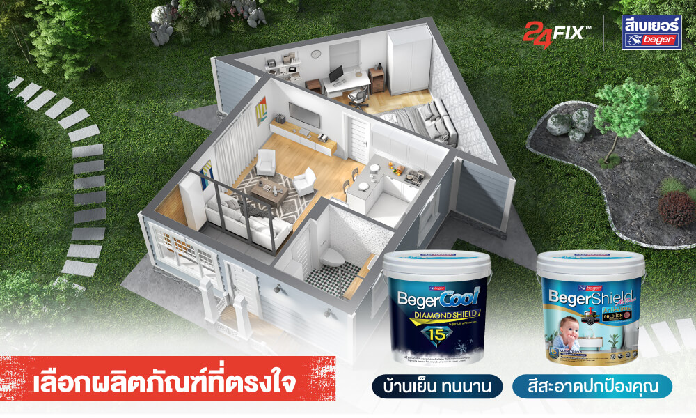 เช็คลิสต์กู้ชีพสีพัง : เลือกใช้ผลิตภัณฑ์สีที่ตอบโจทย์ตรงใจ