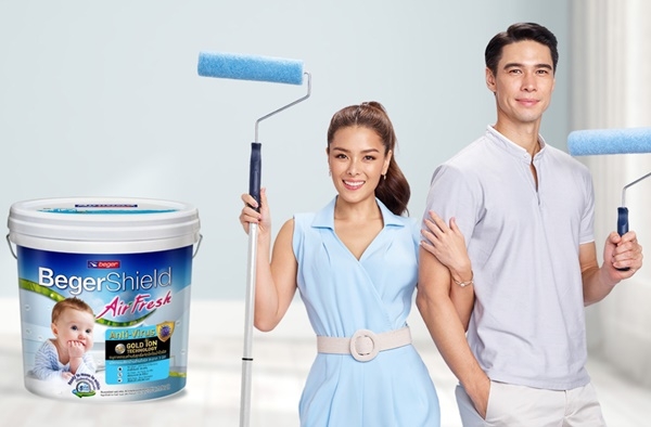 เบเยอร์ชิลด์ แอร์เฟรช โกลด์ ไอออน สีทาภายในที่ผ่านการทดสอบยับยั้งไวรัส* จากสถาบันระดับโลก