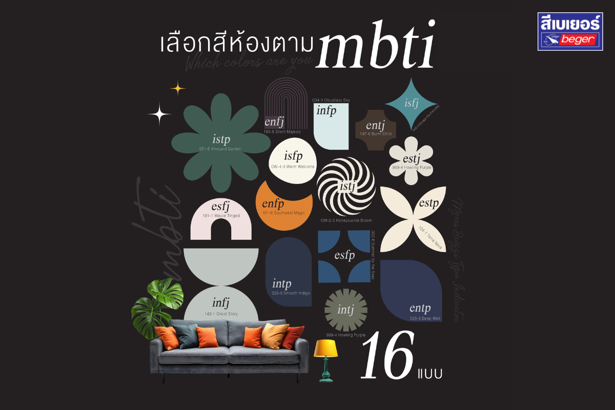 เฉดสี 16 MBTI