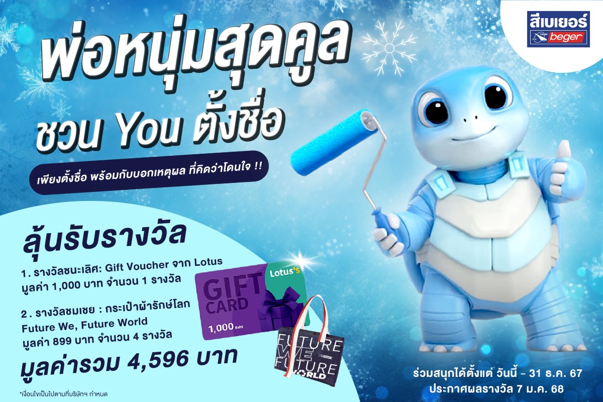 กิจกรรมตั้งชื่อเต่าคูล