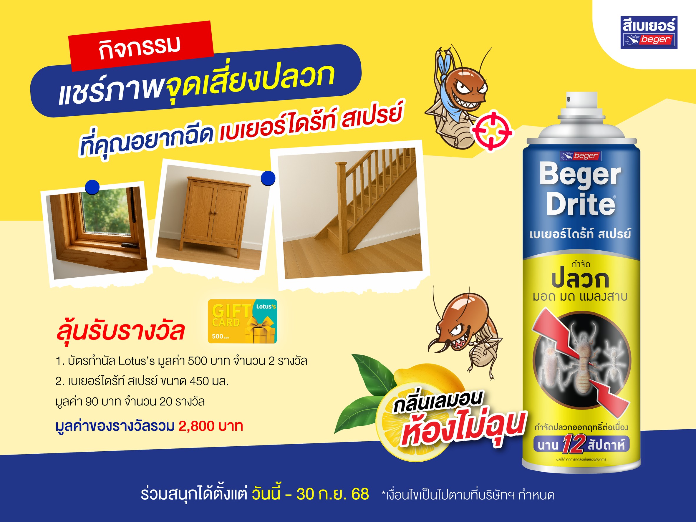 จุดเสี่ยงเกิดปลวก