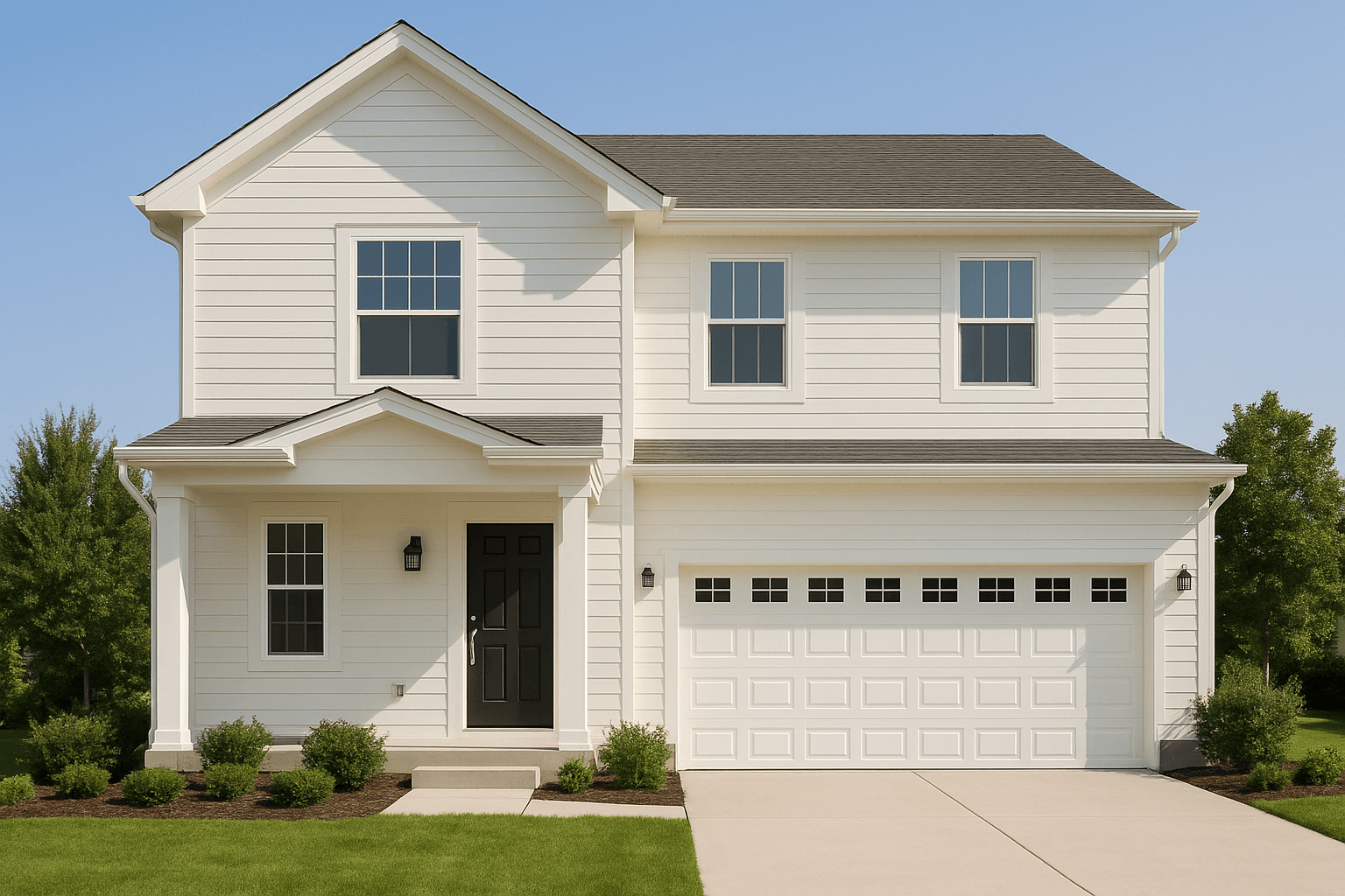 แบบบ้านสีขาวออฟไวท์