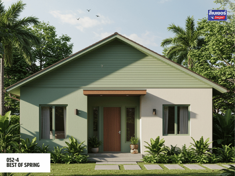 สีเขียว