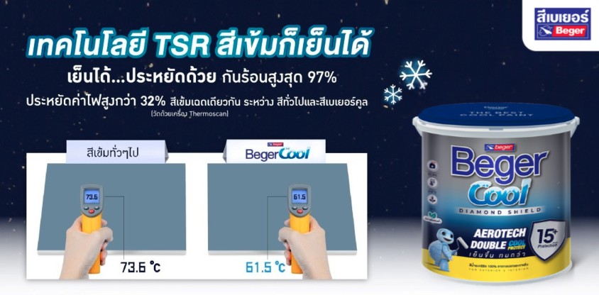 เทคโนโลยีสีทาบ้าน TSR